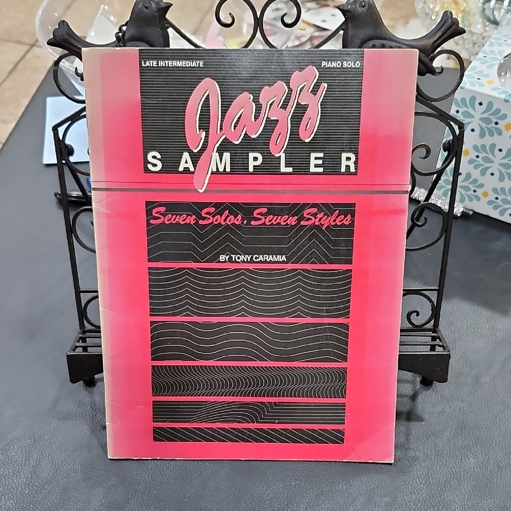 JAZZ SAMPLER PIANO SOLO SONGBOOK by TONY CARAMIA